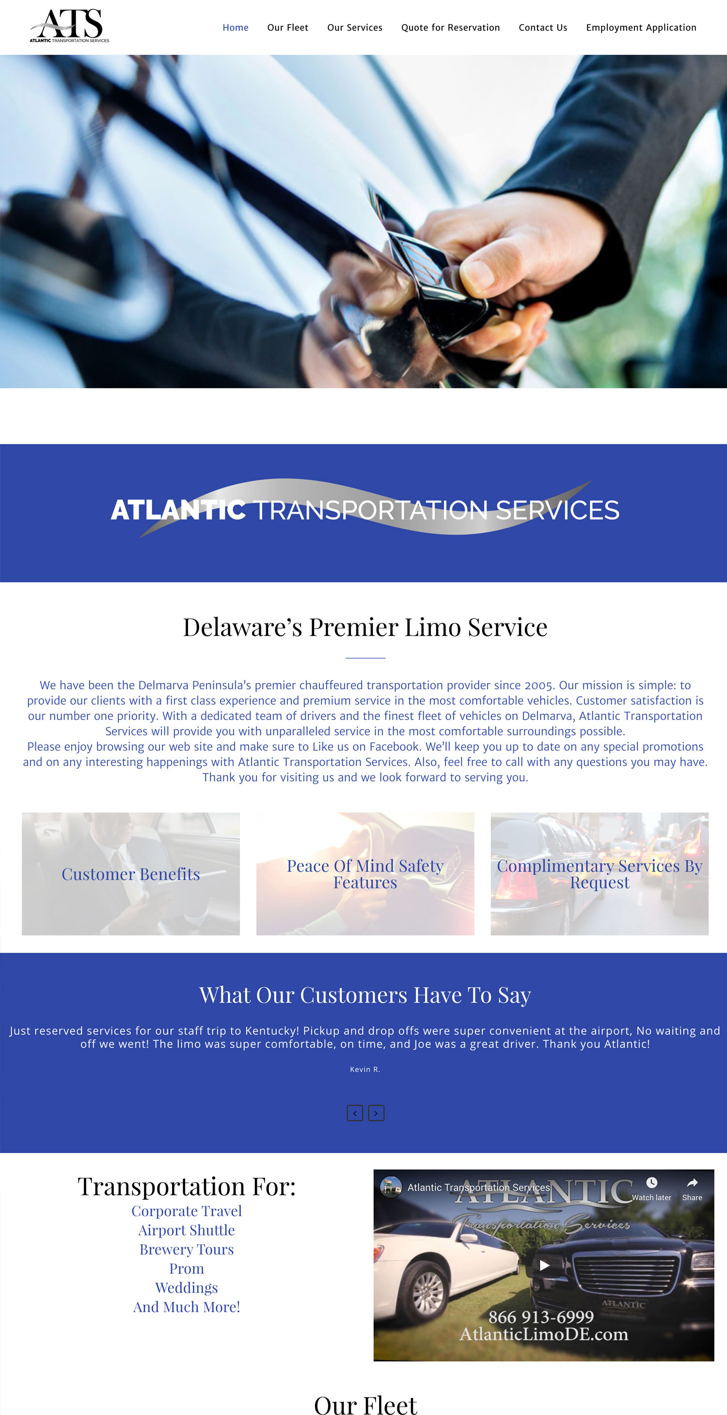 Atlantic Transportation Website